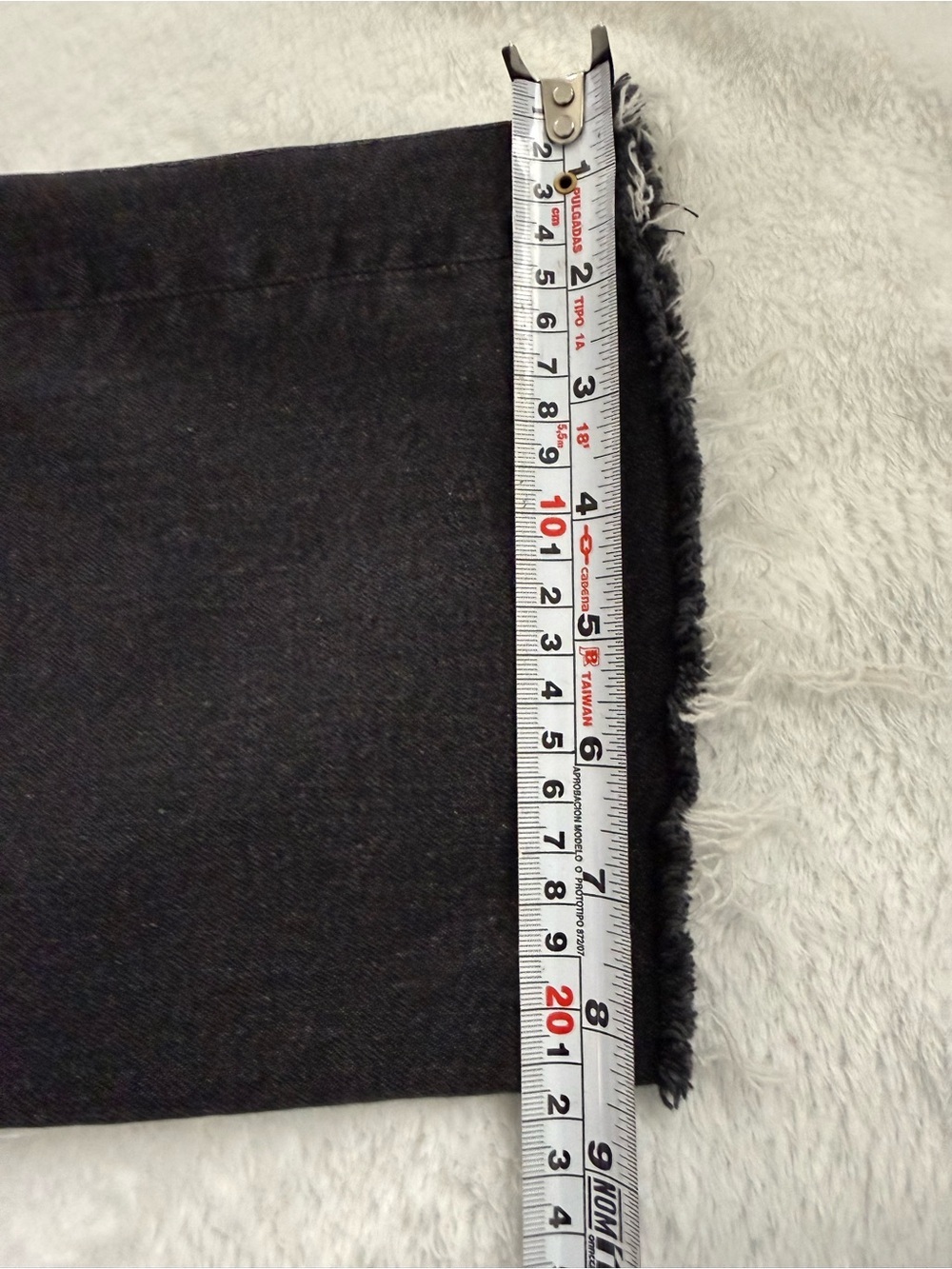 Jeanerica IW011 Brown Overdye Black Straight Leg Jeans Organic Cotton 27 - Picture 9 of 9